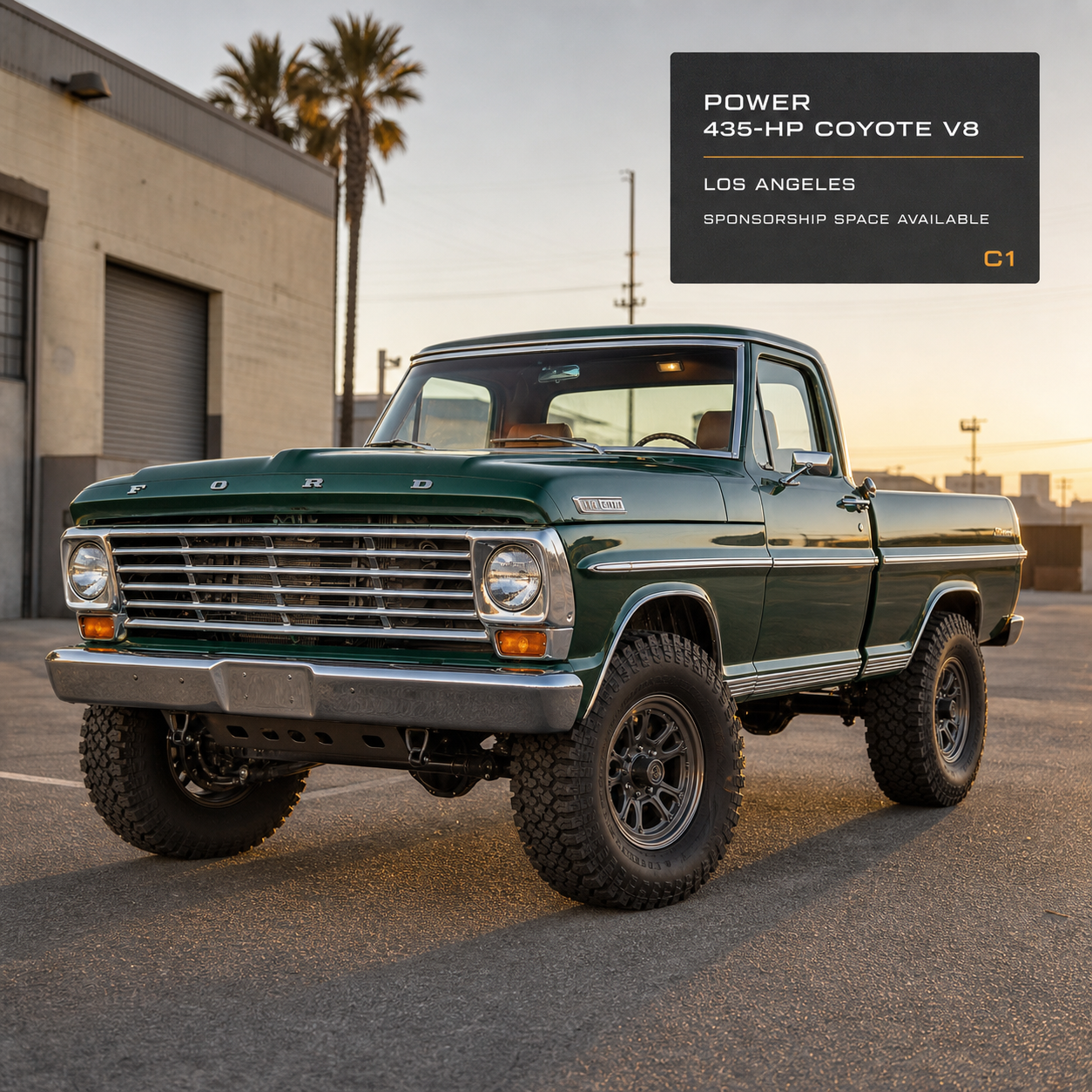 1967 Ford F-100 Baja Restomod — photo 1